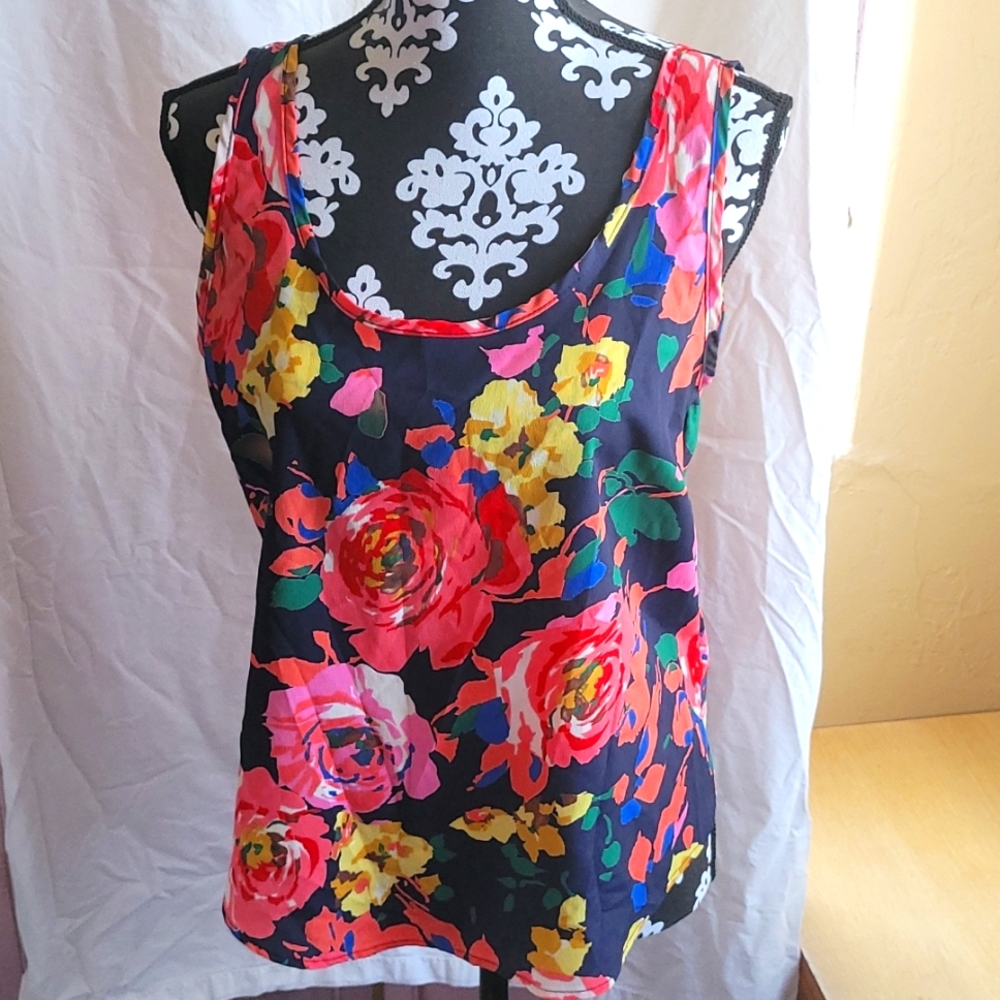 Floral tank top
